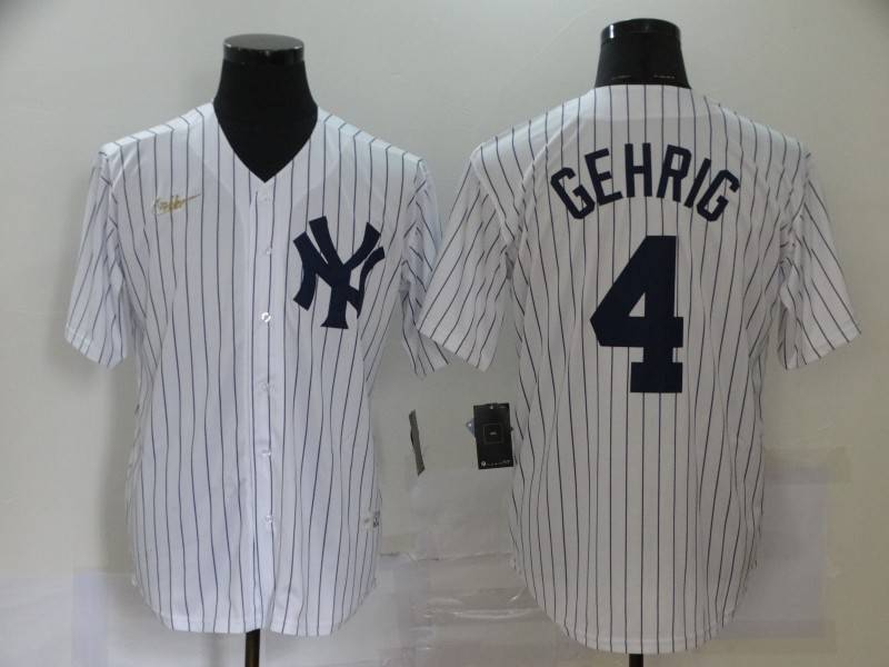 New York Yankees White Cooperstown Collection MLB Jersey