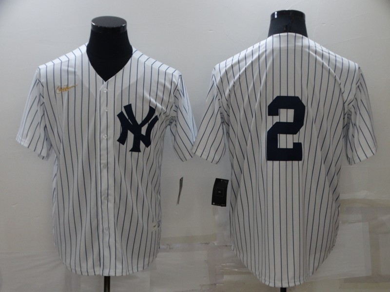 New York Yankees White Cooperstown Collection MLB Jersey