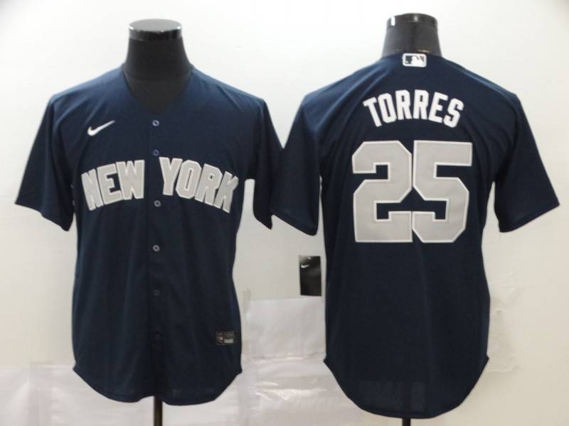 New York Yankees Dark Blue MLB Jersey