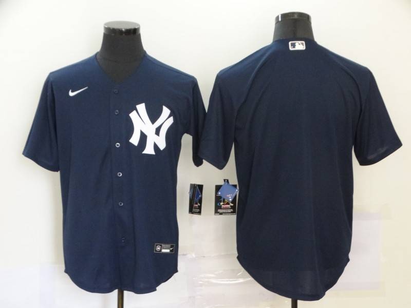 New York Yankees Dark Blue MLB Jersey 02