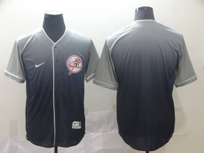 New York Yankees Dark Blue Fashion MLB Jersey