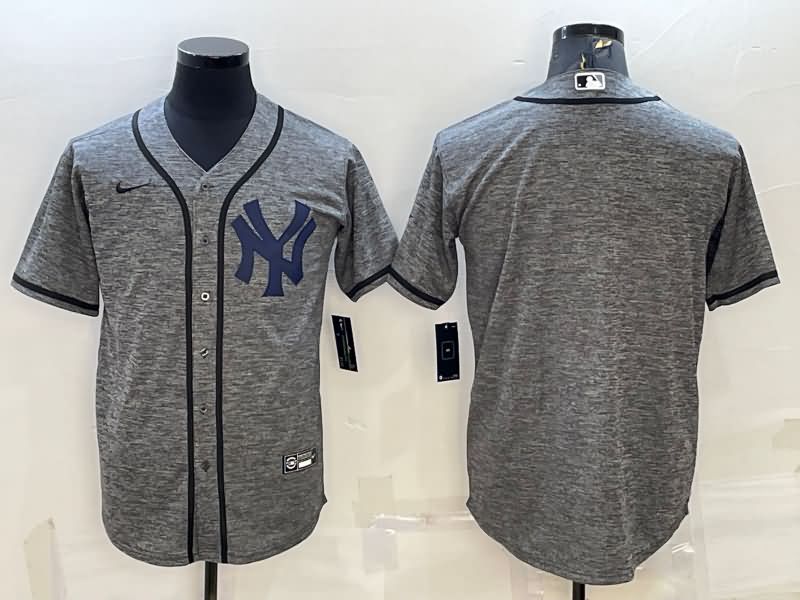 New York Yankees Grey MLB Jersey 04