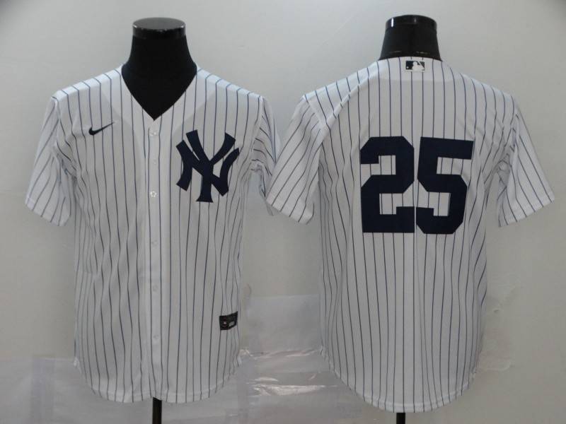 New York Yankees White MLB Jersey