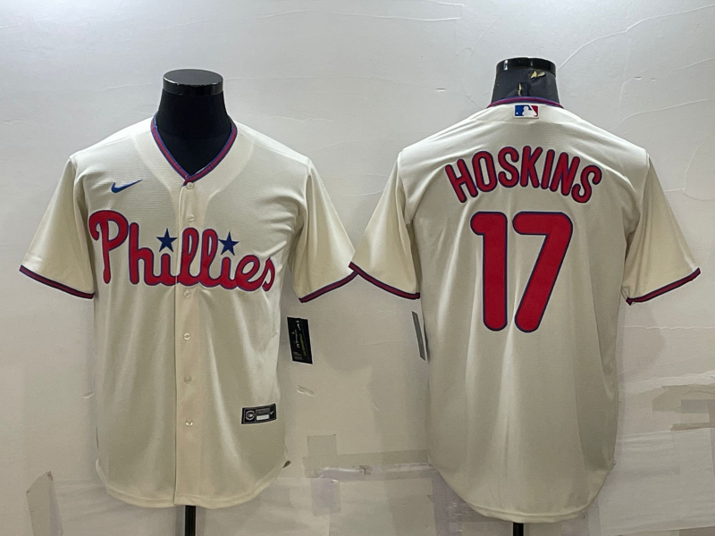 Philadelphia Phillies Cream MLB Jersey