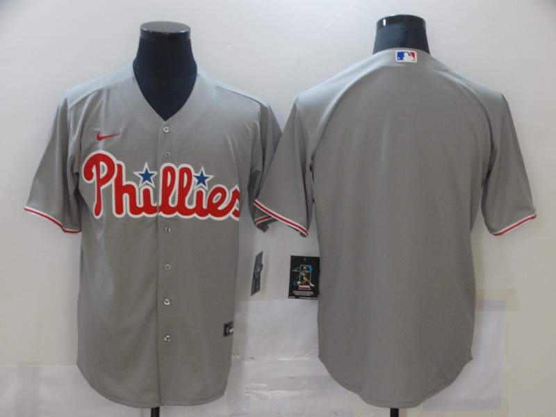 Philadelphia Phillies Grey MLB Jersey