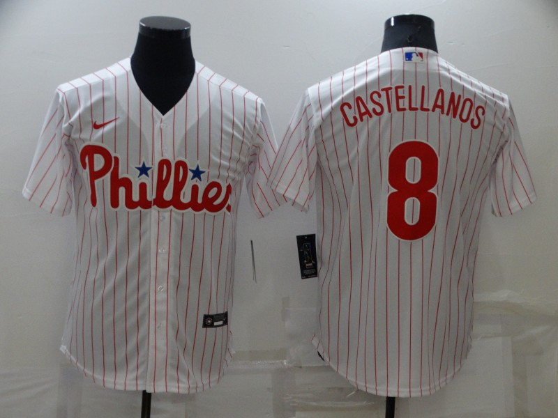 Philadelphia Phillies White MLB Jersey