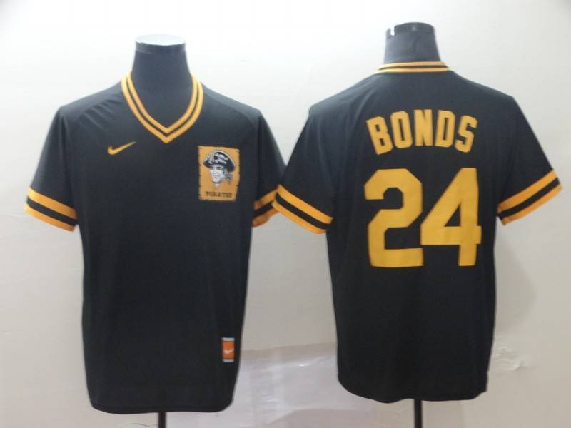 Pittsburgh Pirates Black Retro MLB Jersey