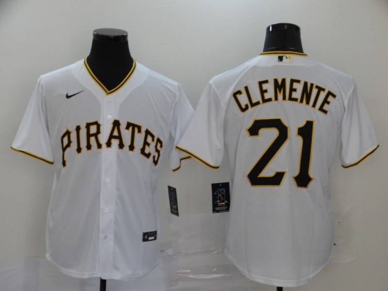 Pittsburgh Pirates White MLB Jersey
