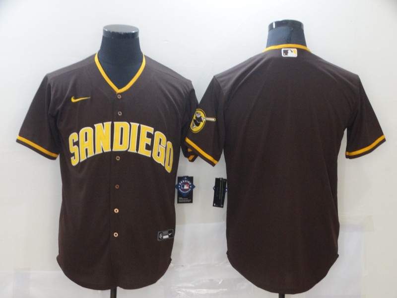 San Diego Padres Brown MLB Jersey