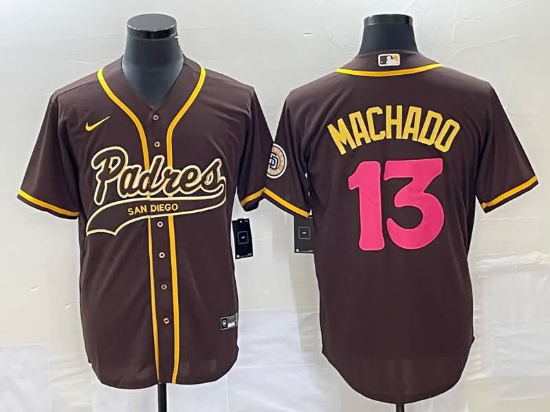 San Diego Padres Brown MLB Jersey 03