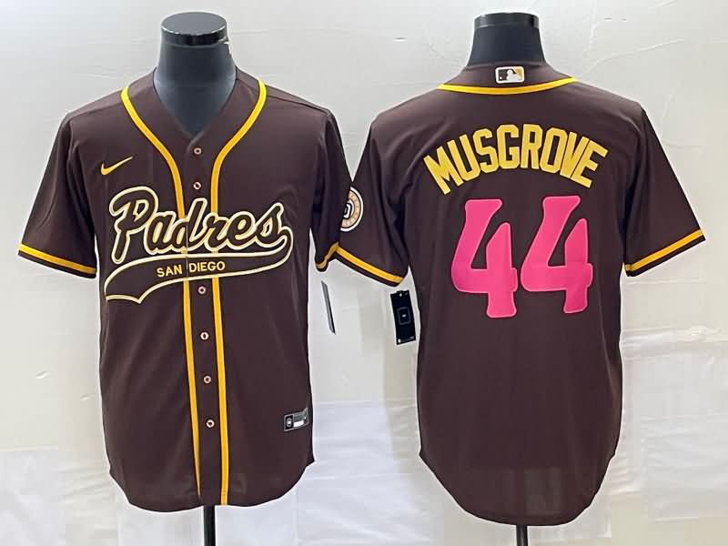 San Diego Padres Brown MLB Jersey 03