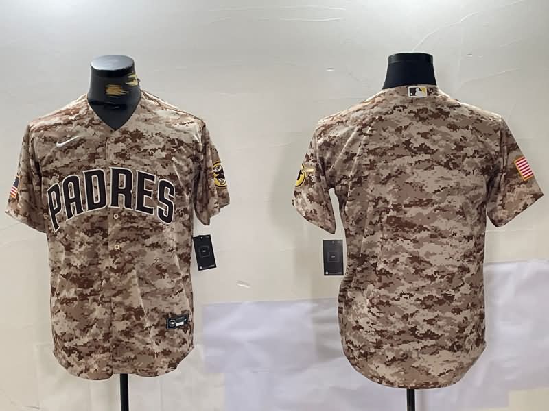 San Diego Padres Camouflage MLB Jersey