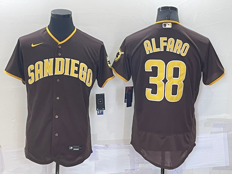 San Diego Padres Brown Elite MLB Jersey