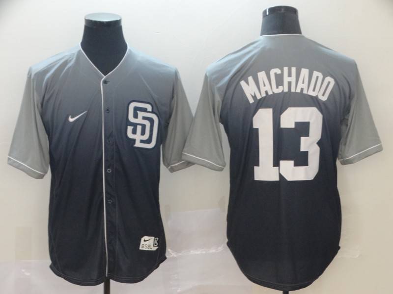 San Diego Padres Dark Blue Fashion MLB Jersey