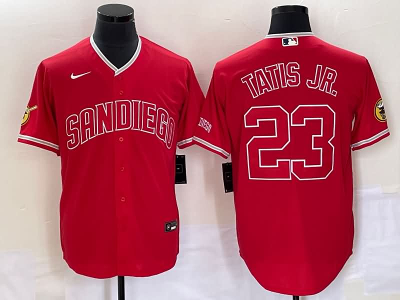 San Diego Padres Red MLB Jersey
