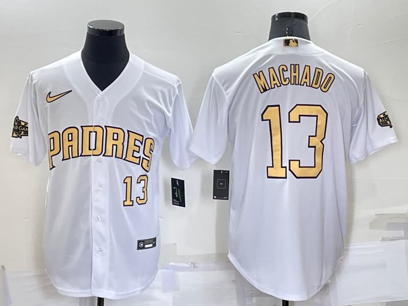 San Diego Padres White ALL STAR MLB Jersey