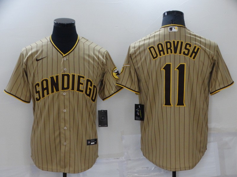 San Diego Padres Tan MLB Jersey