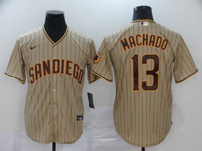 San Diego Padres Tan MLB Jersey