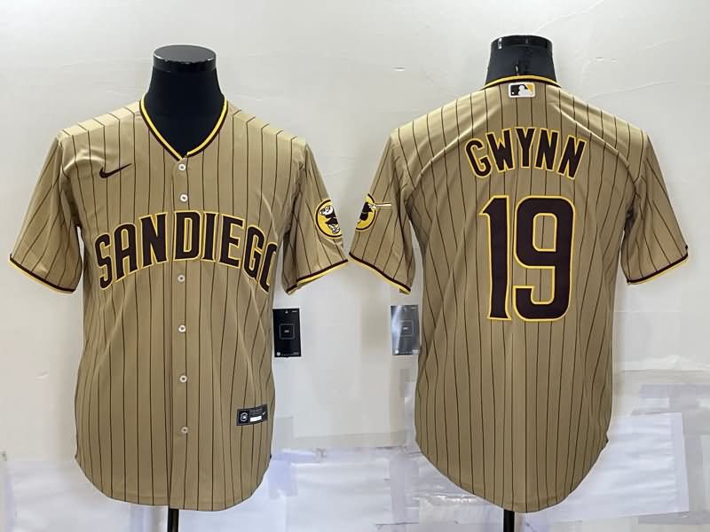 San Diego Padres Tan MLB Jersey