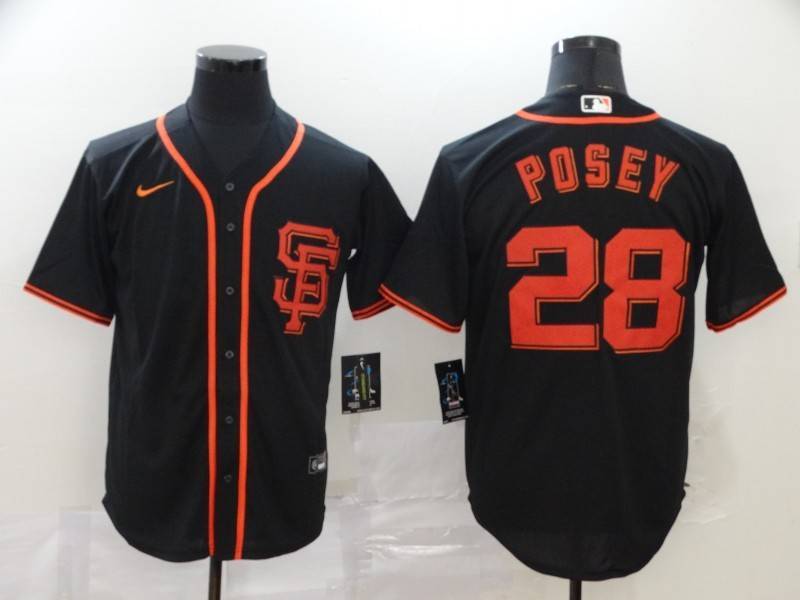 San Francisco Giants Black MLB Jersey