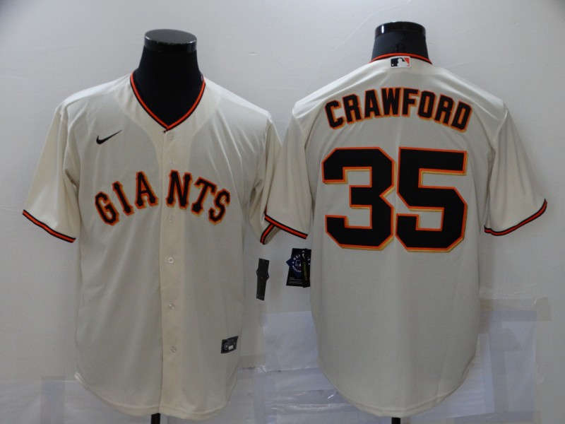 San Francisco Giants Cream MLB Jersey