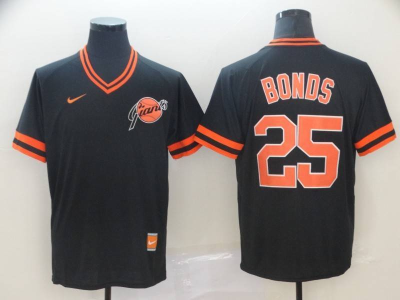 San Francisco Giants Dark Blue Retro MLB Jersey