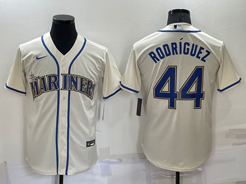 Seattle Mariners Cream MLB Jersey