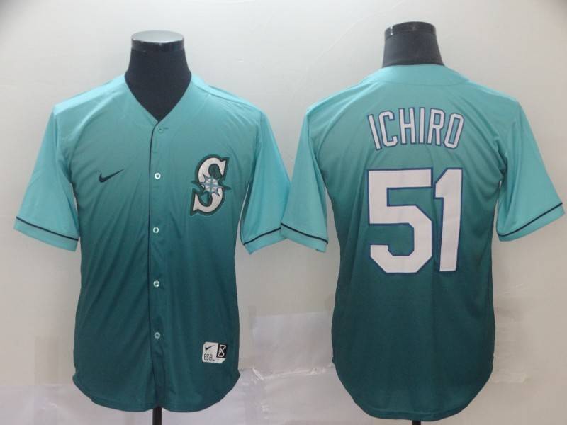 Seattle Mariners Green Fashion MLB Jersey