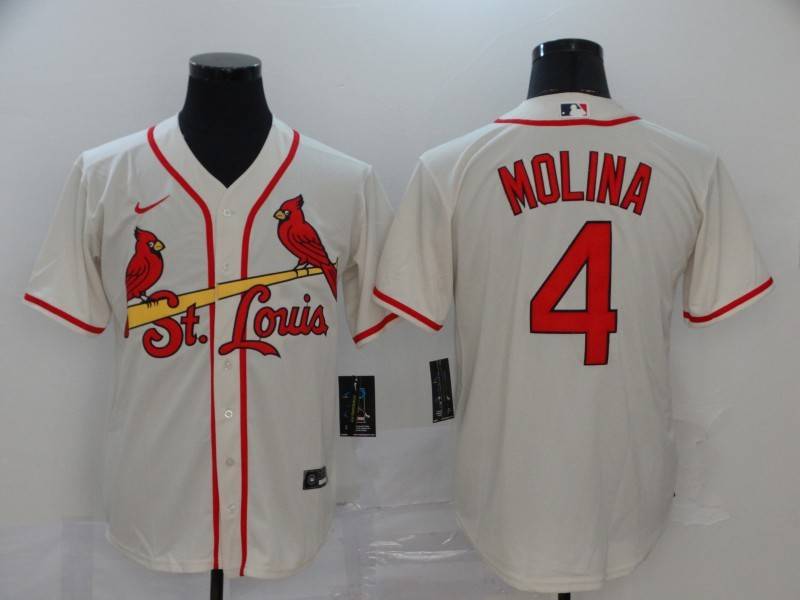 St. Louis Cardinals Cream MLB Jersey