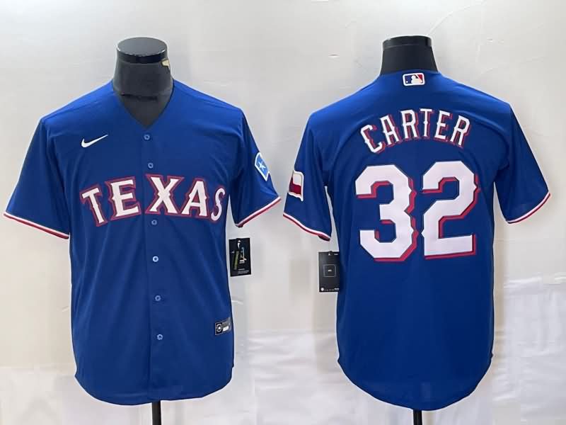 Texas Rangers Blue MLB Jersey