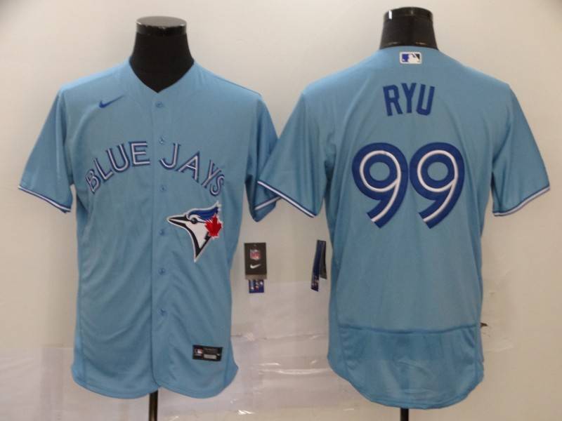 Toronto Blue Jays Light Blue Elite MLB Jersey