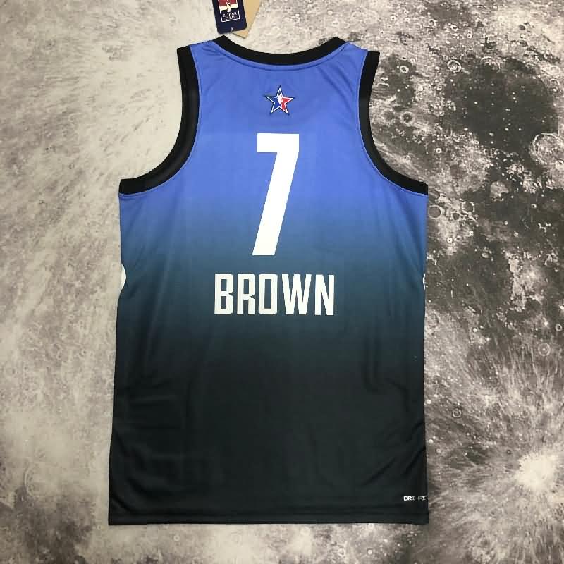 ALL-STAR 2023 Blue Basketball Jersey (Hot Press)