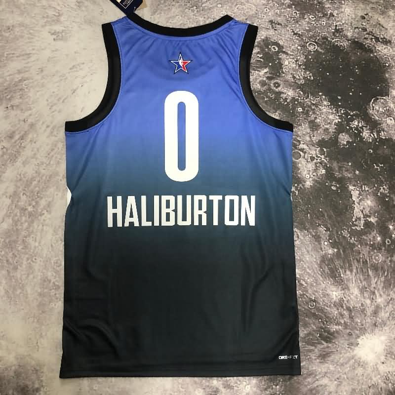 ALL-STAR 2023 Blue Basketball Jersey (Hot Press)