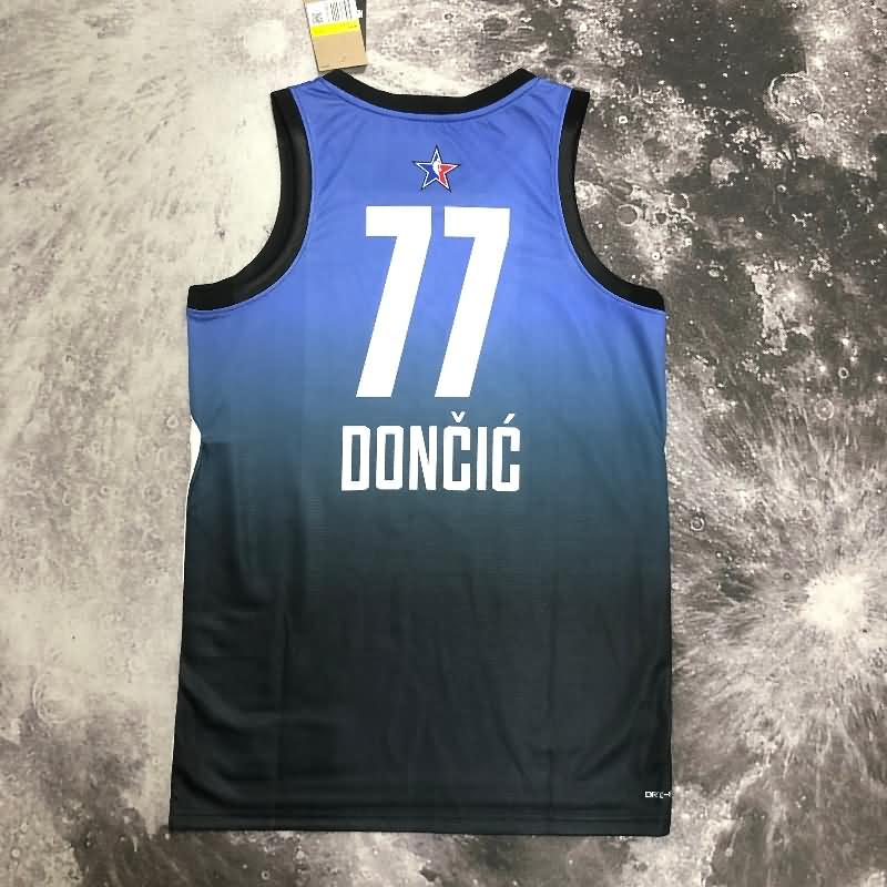 ALL-STAR 2023 Blue Basketball Jersey (Hot Press)