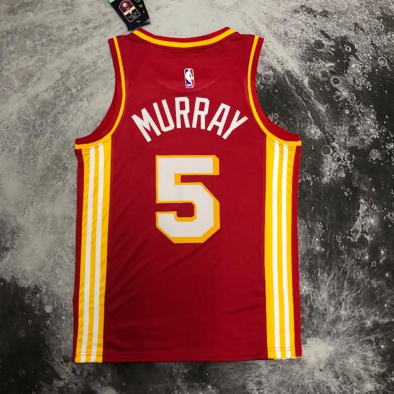 Atlanta Hawks 20/21 Red Basketball Jersey (Hot Press)