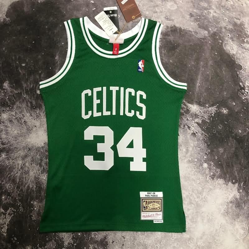 Boston Celtics 2007/08 Green Classics Basketball Jersey (Hot Press)