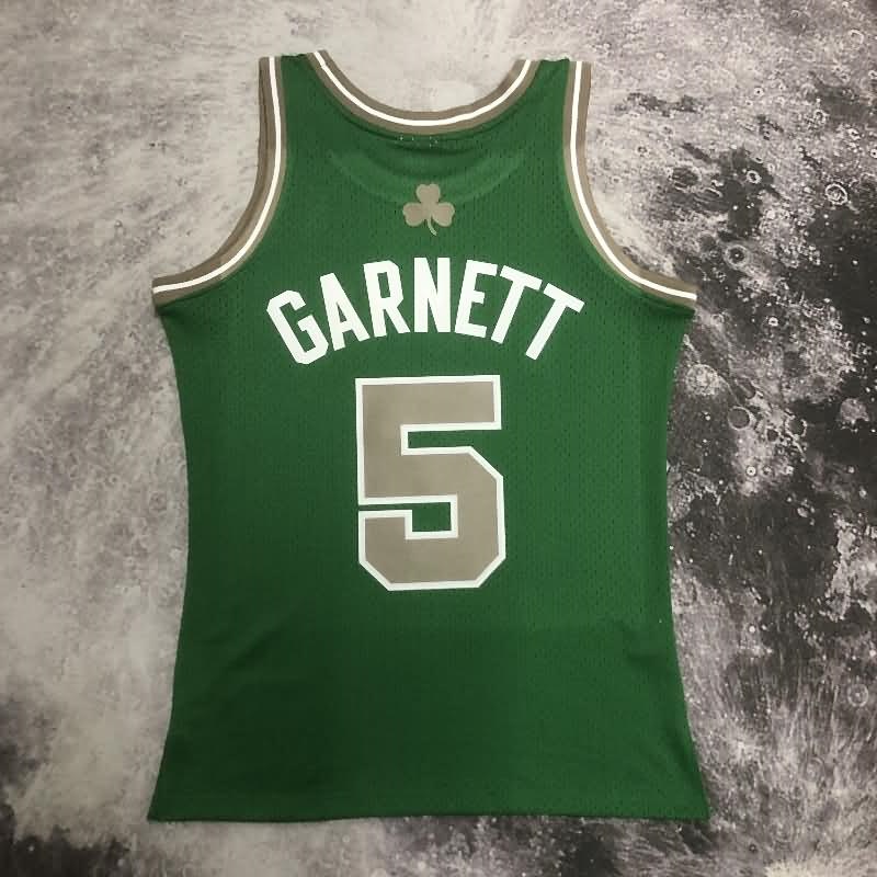 Boston Celtics 2007/08 Green Classics Basketball Jersey 02 (Hot Press)