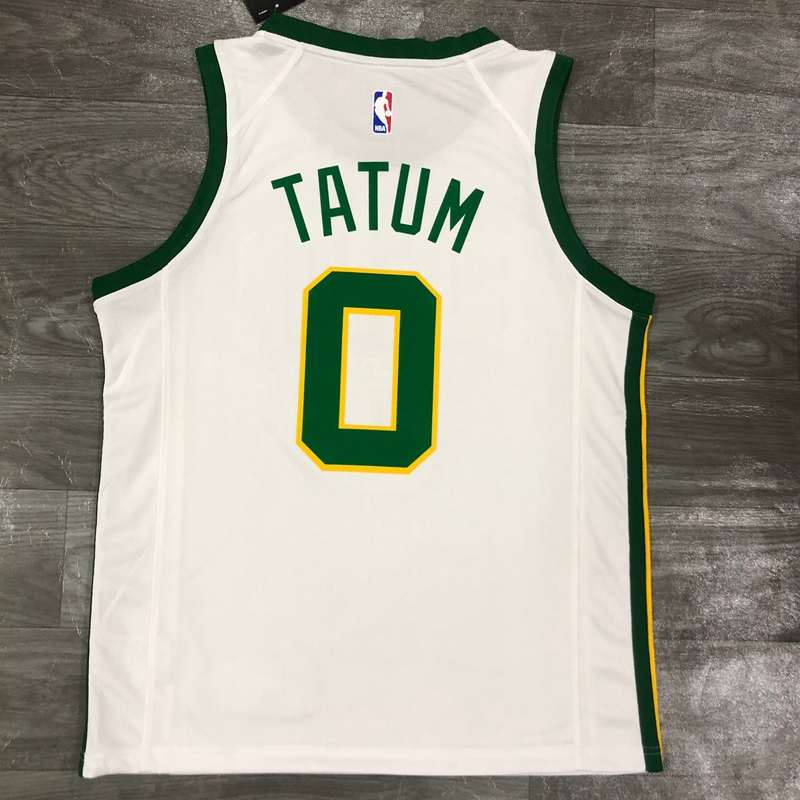 Boston Celtics 2019 White Basketball Jersey (Hot Press)