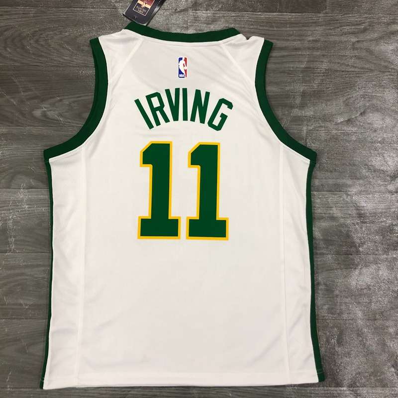 Boston Celtics 2019 White Basketball Jersey (Hot Press)