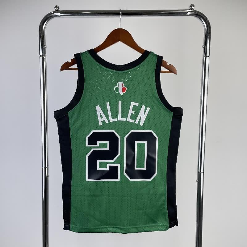 Boston Celtics 2007 Green Classics Basketball Jersey (Hot Press)