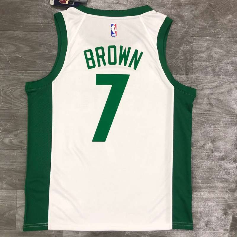 Boston Celtics 20/21 White City Basketball Jersey (Hot Press)