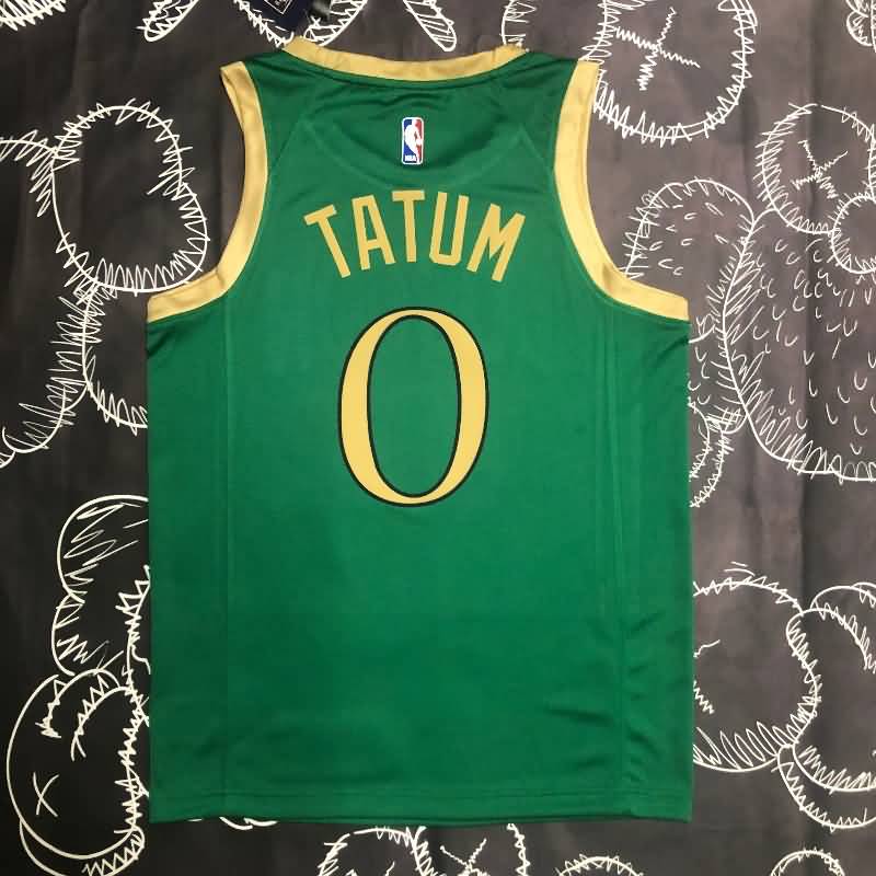 Boston Celtics 2020 Green City Basketball Jersey (Hot Press)