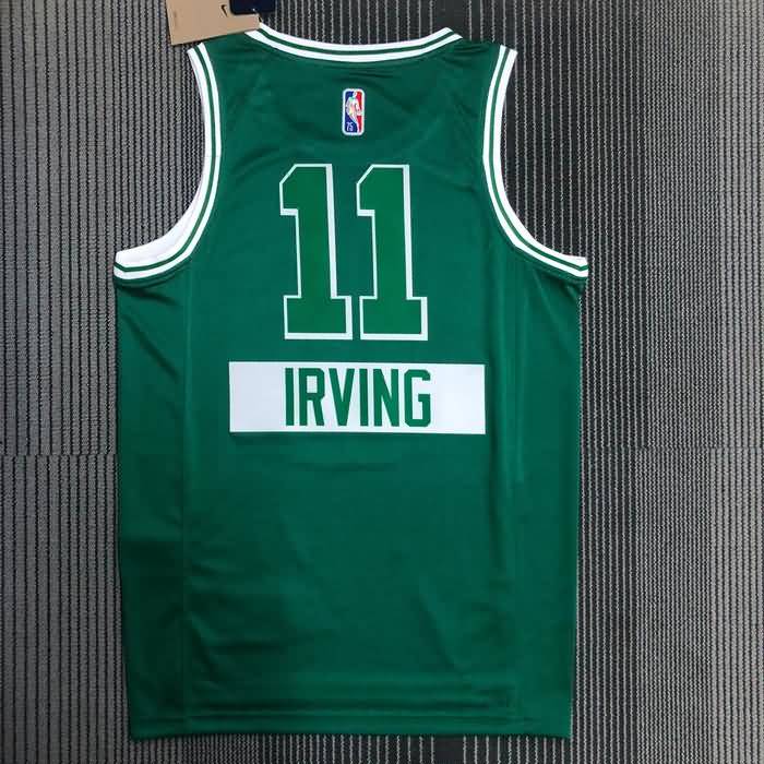 Boston Celtics 21/22 Green City Basketball Jersey (Hot Press)
