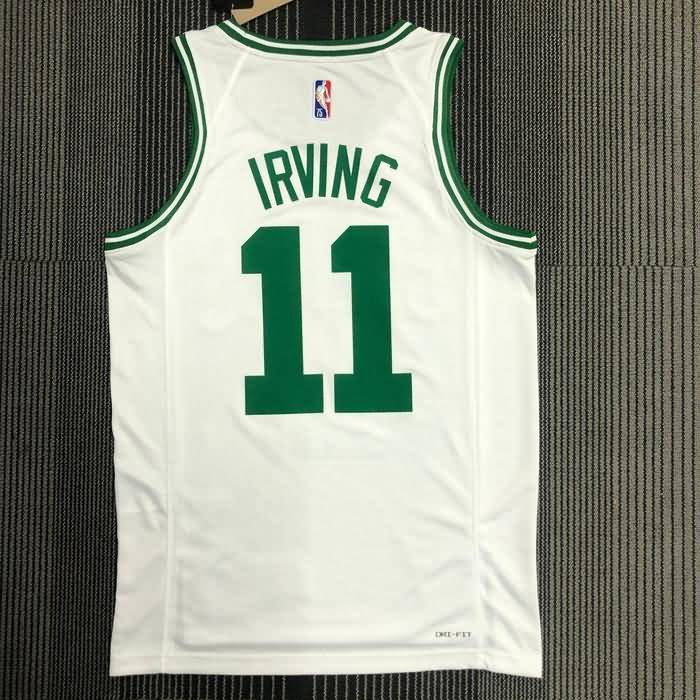 Boston Celtics 21/22 White Basketball Jersey (Hot Press)