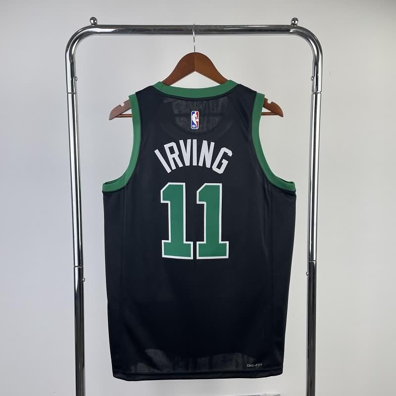 Boston Celtics 22/23 Black AJ Basketball Jersey (Hot Press)