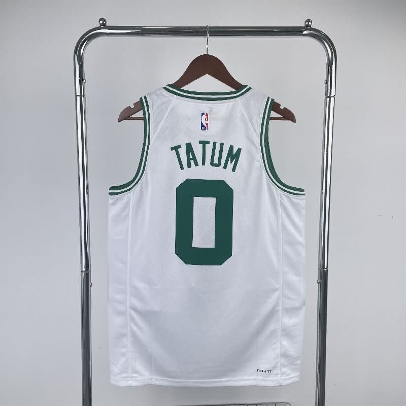 Boston Celtics 22/23 White Basketball Jersey (Hot Press)