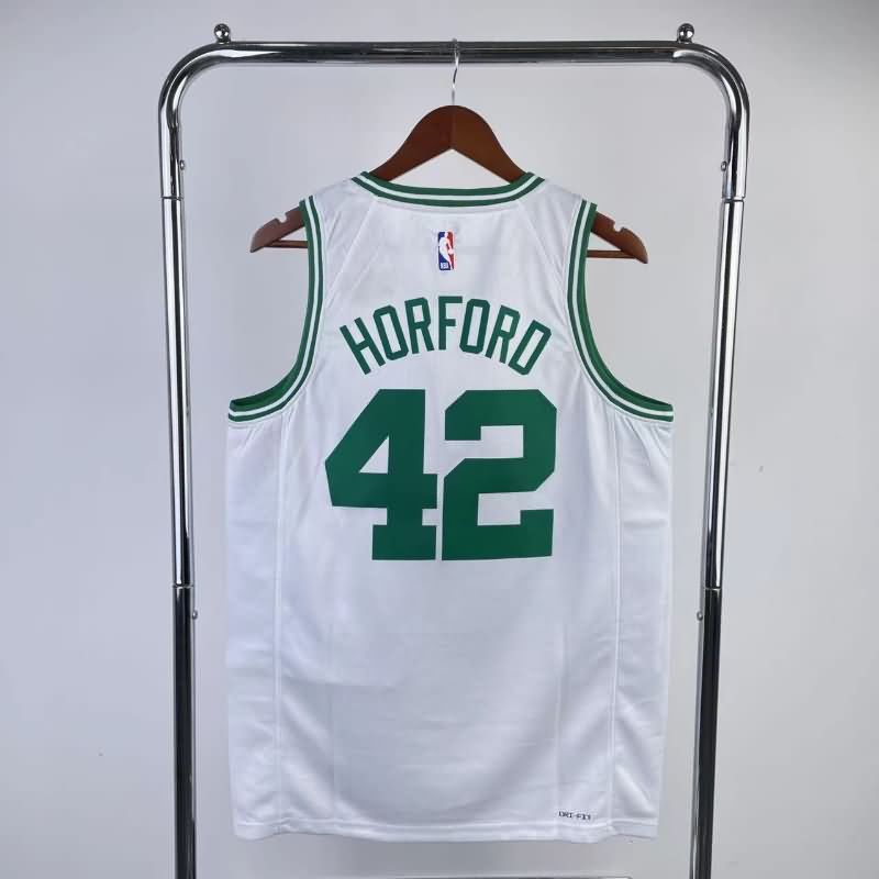 Boston Celtics 22/23 White Basketball Jersey (Hot Press)