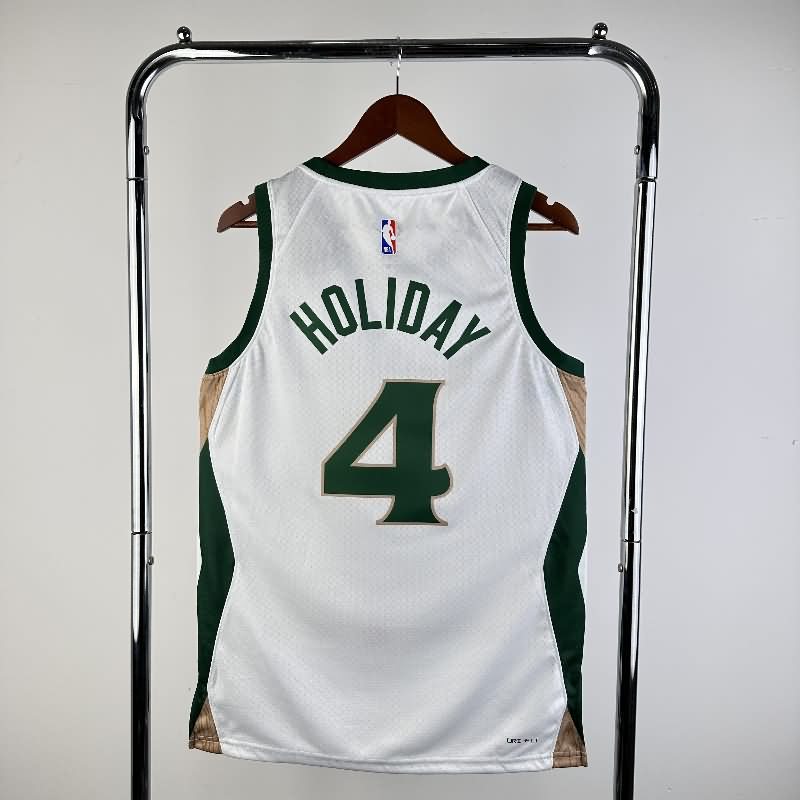 Boston Celtics 23/24 White City Basketball Jersey (Hot Press)