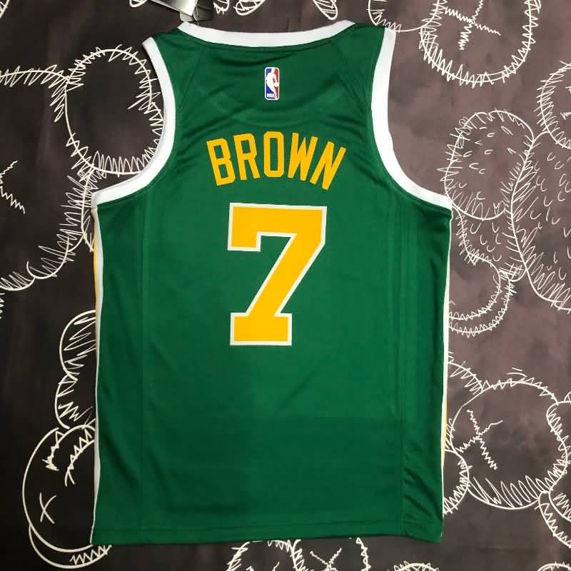 Boston Celtics Green Basketball Jersey (Hot Press)