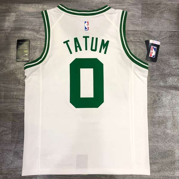 Boston Celtics White Classics Basketball Jersey (Hot Press)